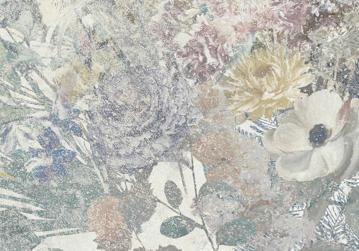 Komar Fototapete Bouquet Blowout B/L: ca. 300x280 cm Bouquet Blowout - (300,00/280,00cm) - Komar