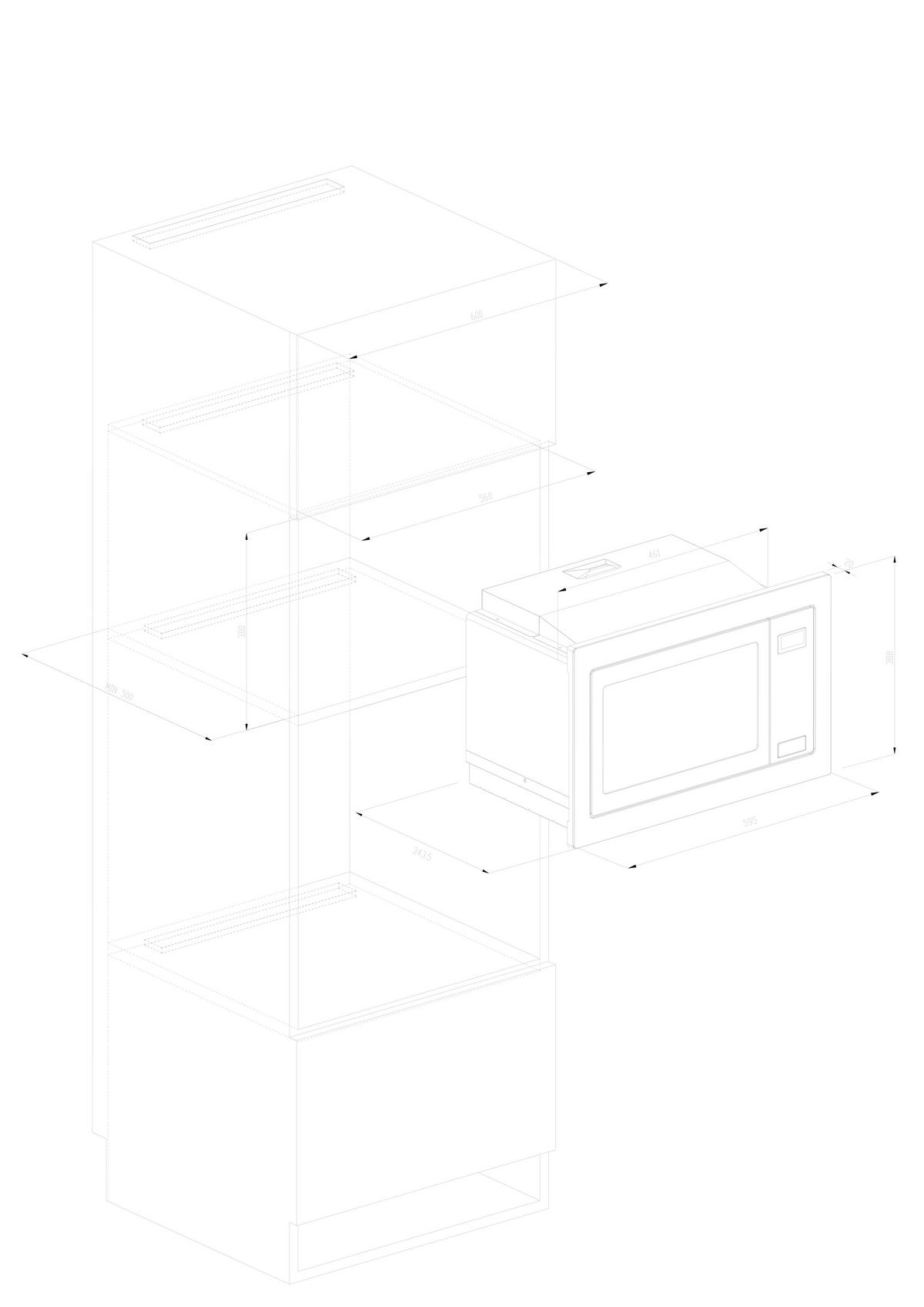 Respekta Küchenbuffet Marleen grau matt B/H/T: ca. 120x211x60 cm Marleen - Eiche/Alu (120,00/211,00/60,00cm) - Respekta