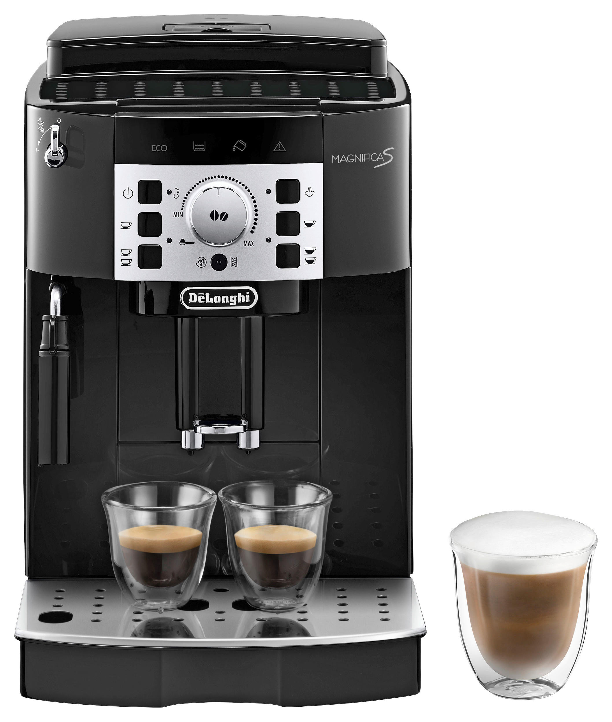 DeLonghi Kaffeevollautomat ECAM22.105.B schwarz B/H/T: ca. 24x35x43 cm Kaffeevollautomat ECAM22.105.B - schwarz (24,00/35,00/43,00cm) - DeLonghi