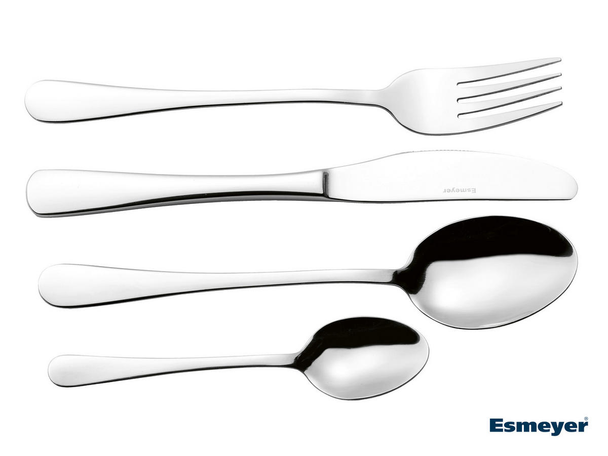 Besteckset Sylvia silber Edelstahl 24 tlg. Sylvia - silber (22,50/7,00/5,00cm)