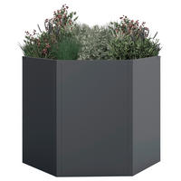 Westmann Hochbeet Varia anthrazit Metall B/H/L: ca. 100x77x100 cm Varia - anthrazit (100,00/100,00/77,00cm) - Westmann