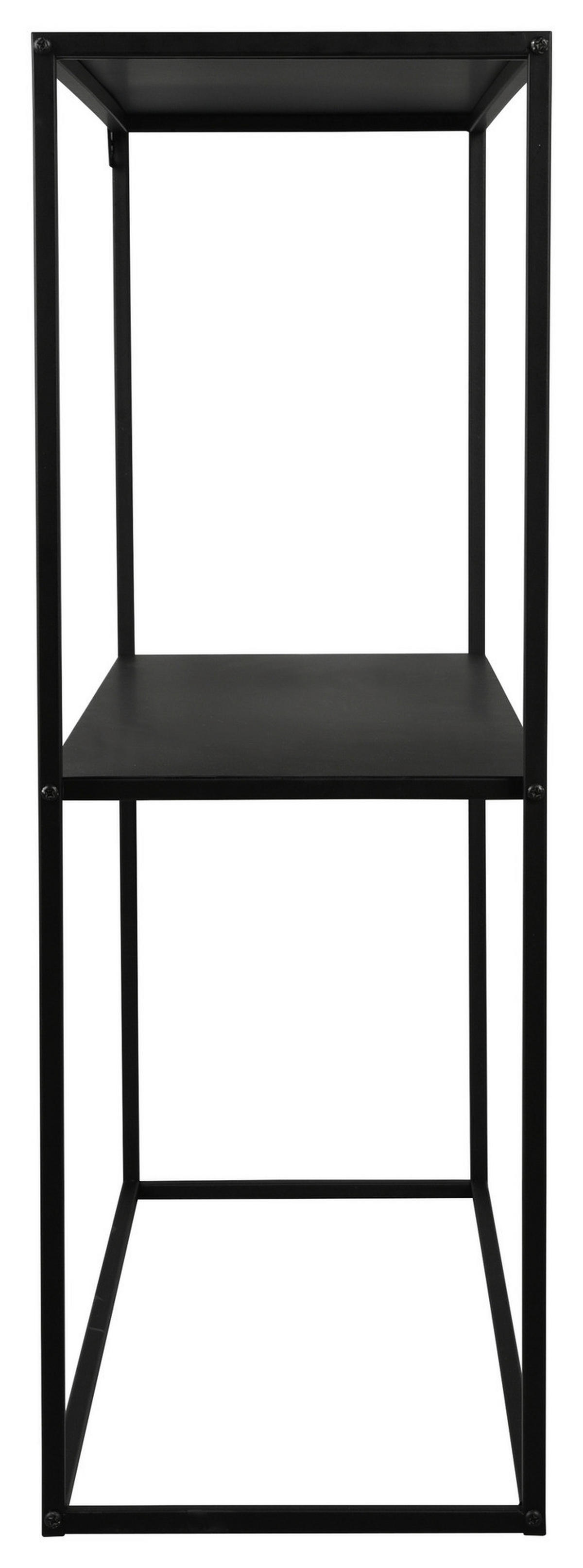 Konsolentisch Chloe schwarz Metall B/H/T: ca. 80x80x27 cm Chloe - schwarz (80,00/80,00/27,00cm)