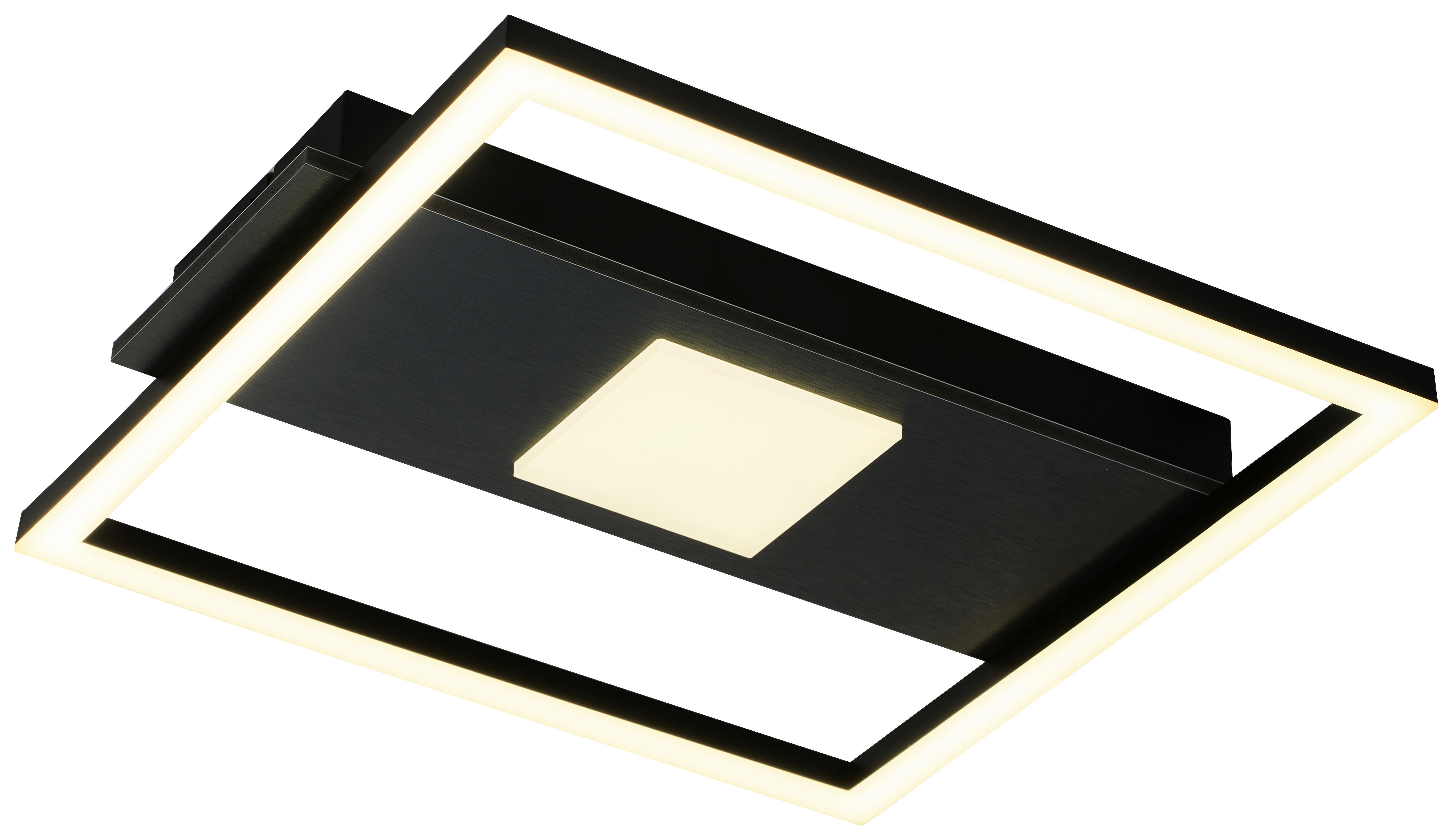 Thumbnail - POCOline LED-Deckenleuchte schwarz B/H/L: ca. 33x6x36 cm