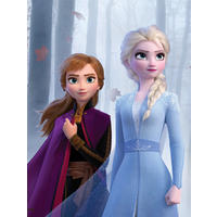 Komar Poster Frozen Sisters in the Wood Disney B/L: ca. 30x40 cm Frozen Sisters in the Wood - (30,00/40,00cm) - Komar