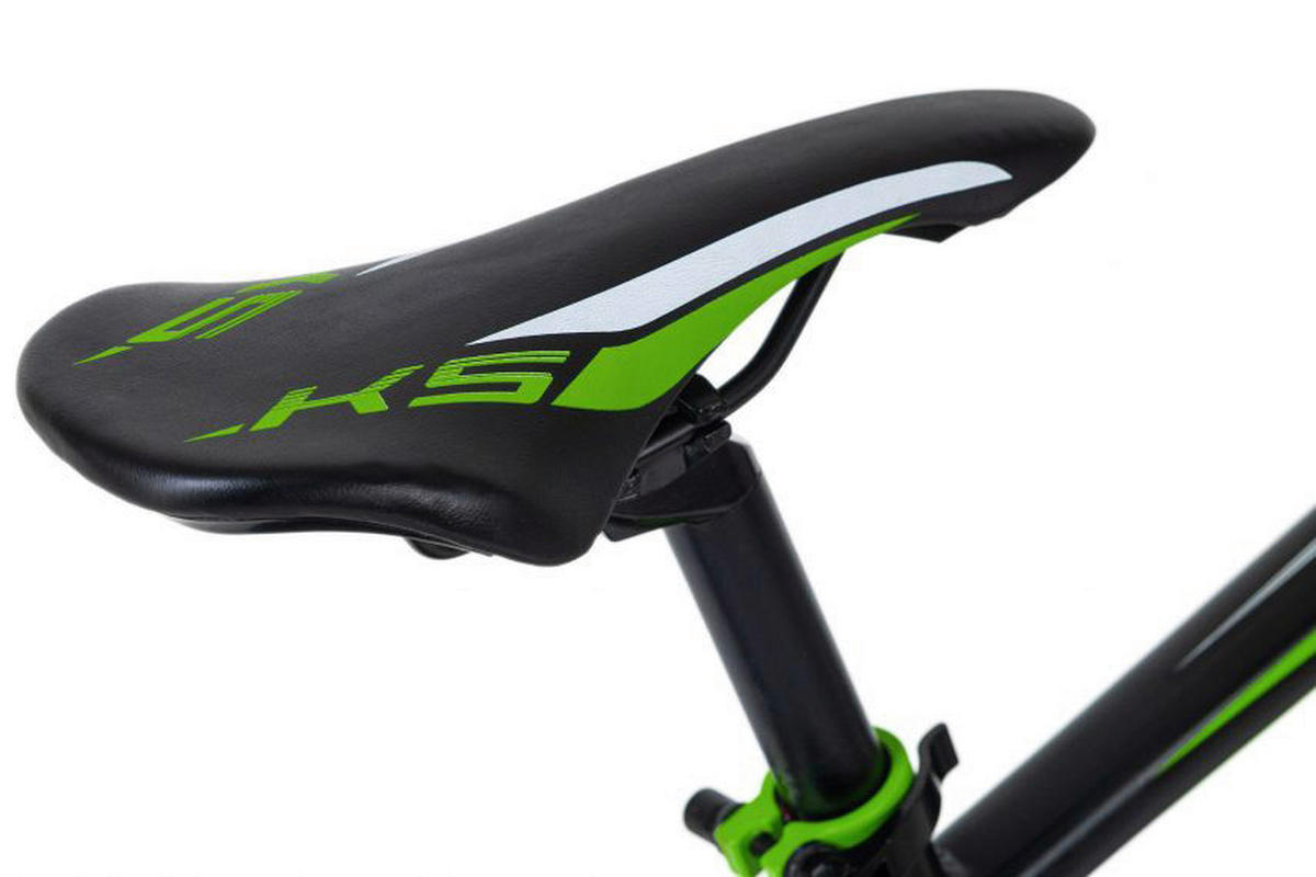KS-Cycling Mountainbike Morzine Hardtail Morzine 27,5 Zoll Rahmenhöhe 53 cm 21 Gänge schwarz schwarz ca. 27,5 Zoll Morzine - schwarz/grün - KS-Cycling