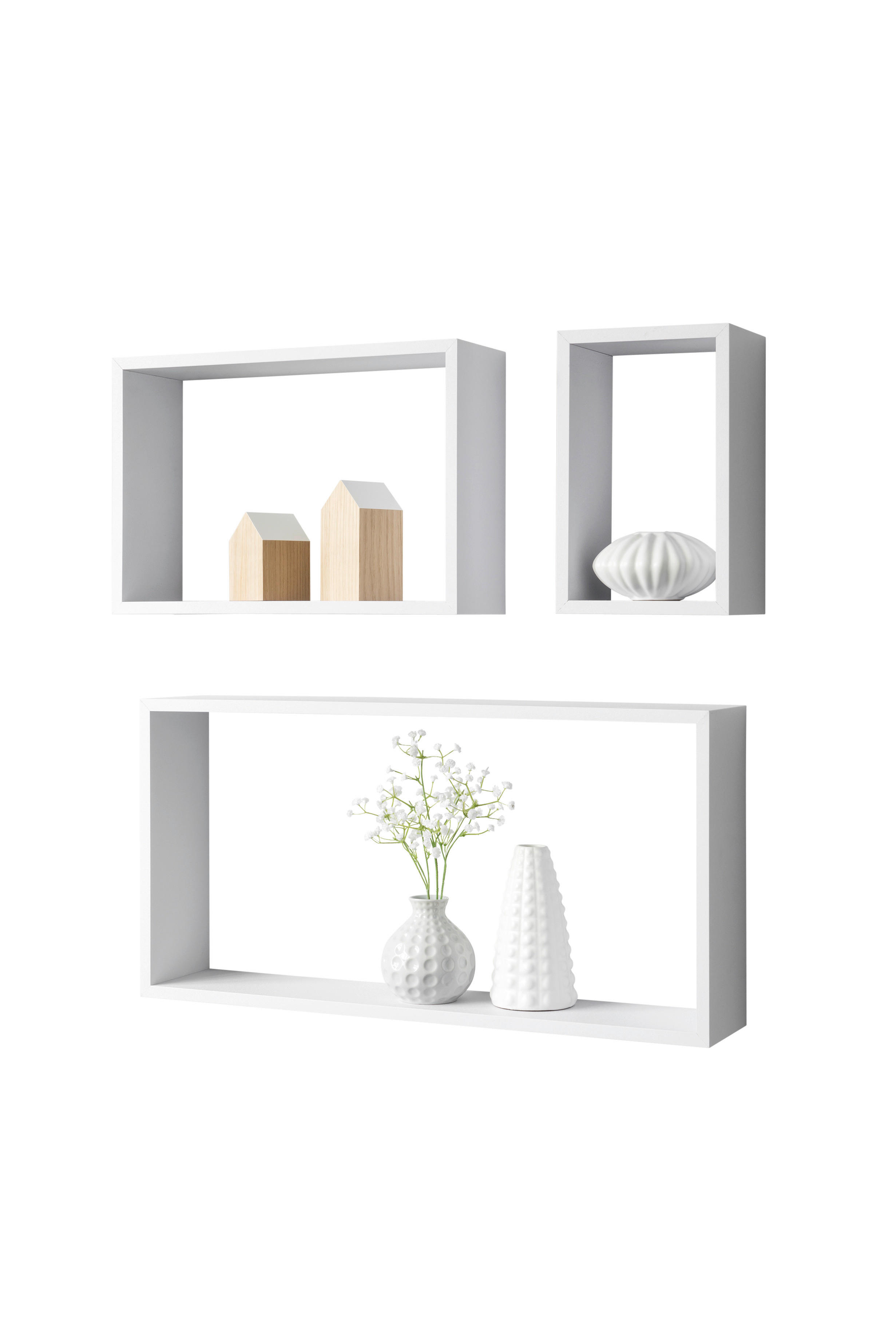Wandboard Shelvy Rec weiß Shelvy Rec - weiß
