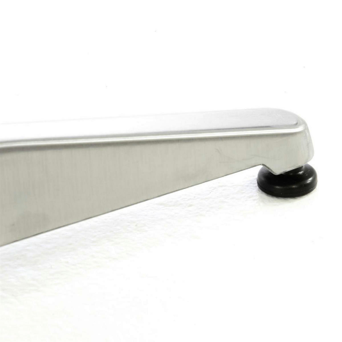 VCM Stehtisch silber Metall H/D: ca. 110x60 cm Stehtisch - silber (60,00/110,00cm) - VCM