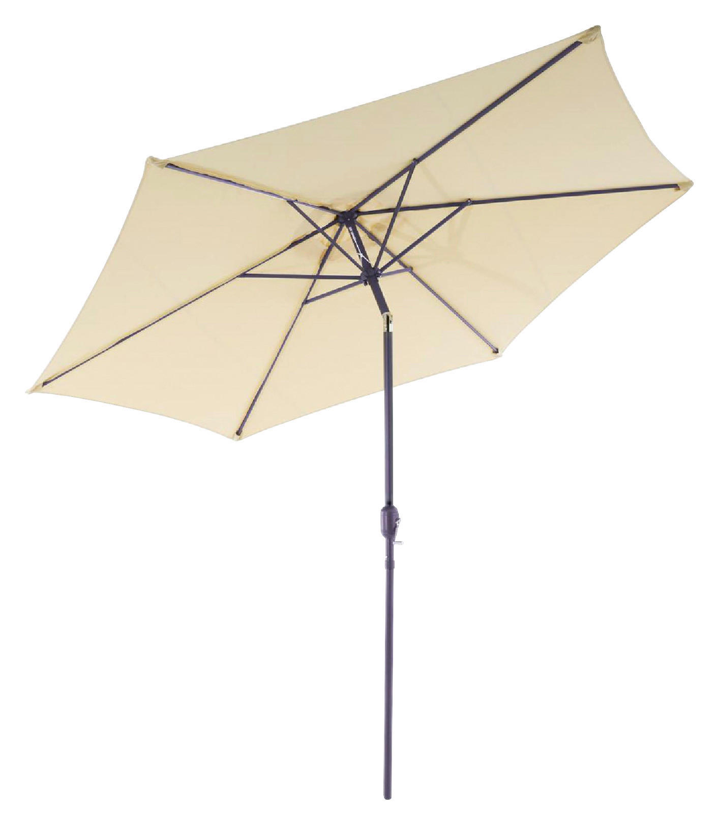 VCM Sonnenschirm creme Polyester-Mischgewebe H/D: ca. 230x290 cm Sonnenschirm - creme (290,00/230,00cm) - VCM