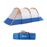 Outsunny Campingzelt orange Stahl B/H/L: ca. 200x150x420 cm Campingzelt - orange (420,00/200,00/150,00cm) - Outsunny