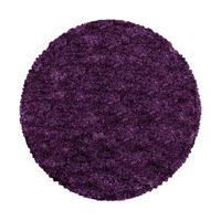 Ayyildiz Teppich FLUFFY lila D: ca. 80 cm FLUFFY - lila (80,00cm) - Ayyildiz
