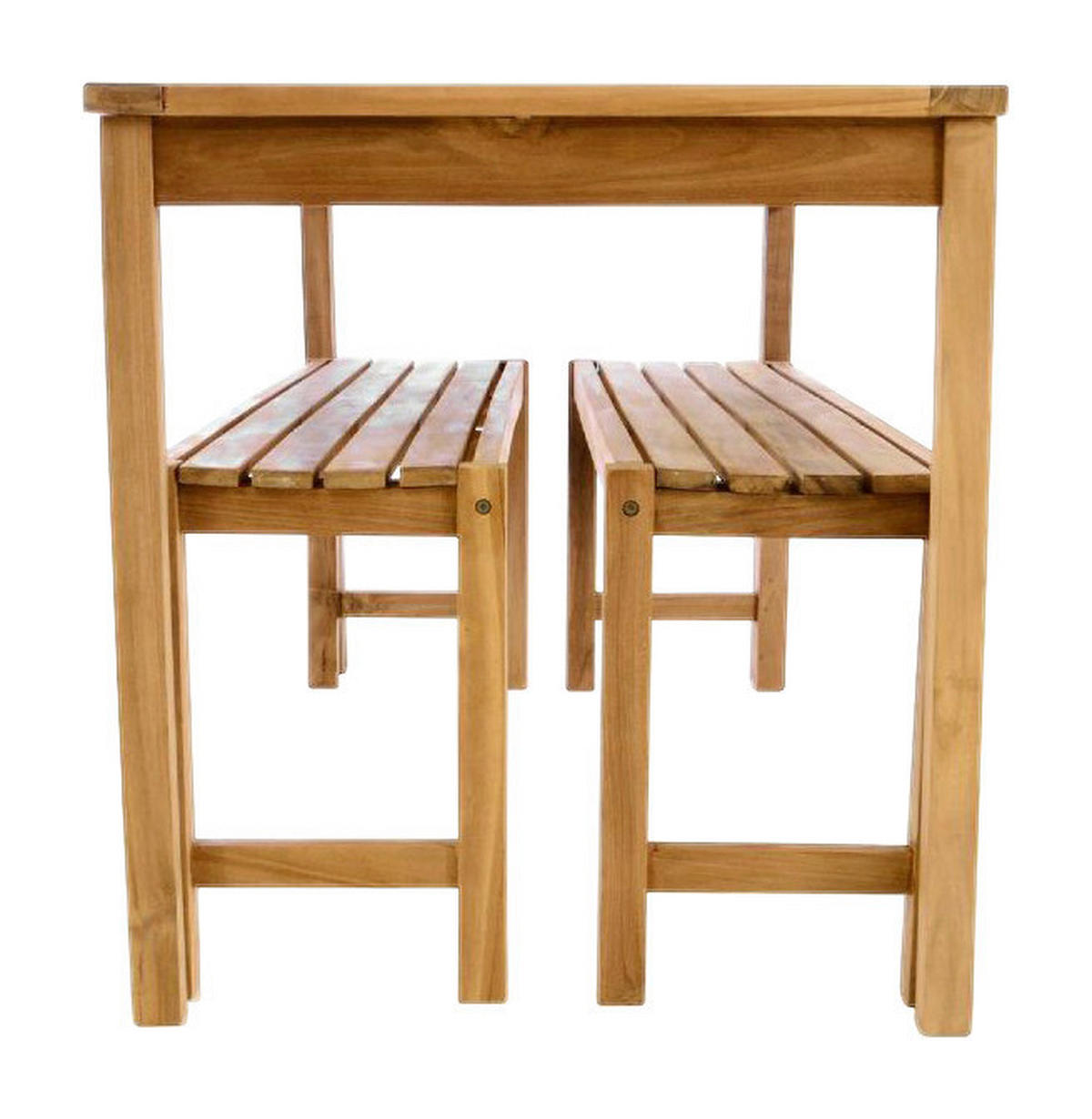 VCM Gartensitzgruppe braun Teakholz B/H/L: ca. 69x75x135 cm Gartensitzgruppe - braun (135,00/69,00/75,00cm) - VCM