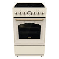 Gorenje Stand-Elektroherd GECS5B70CLI creme B/H/T: ca. 50x85x59,4 cm Stand-Elektroherd GECS5B70CLI - creme (50,00/85,00/59,40cm) - Gorenje