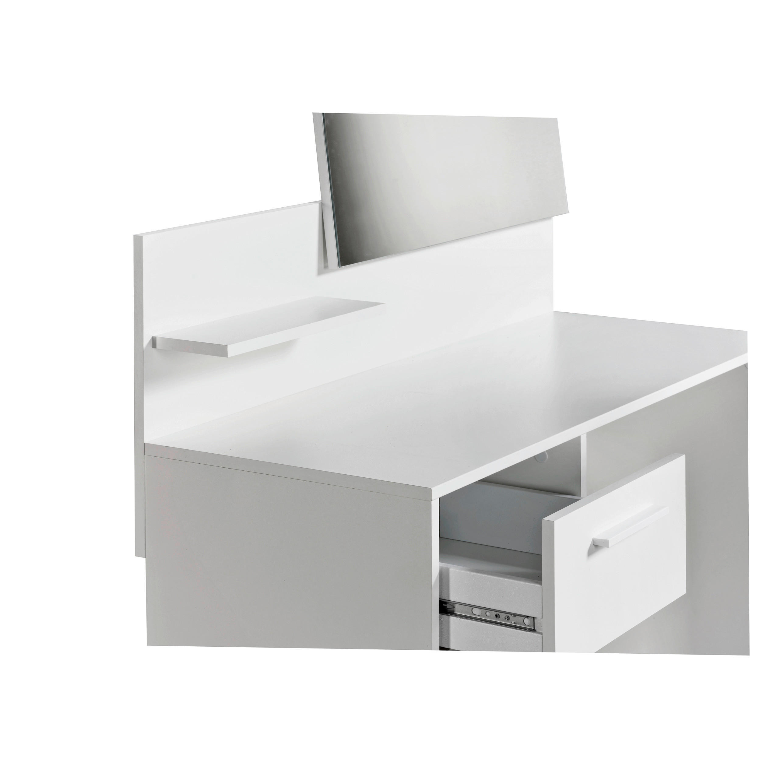 Thumbnail - Schminktisch Diana weiß B/H/T: ca. 100x126x43 cm