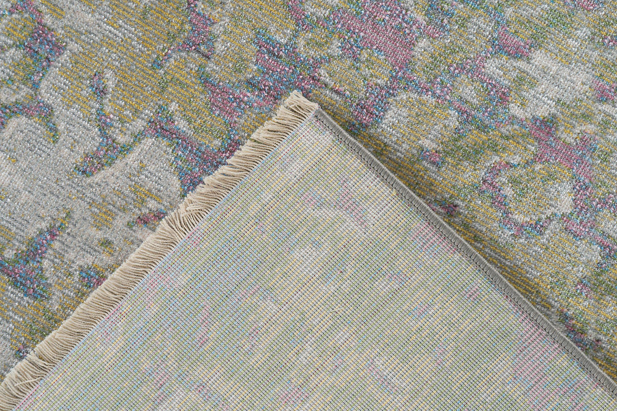 Kayoom Kurzflorteppich Milan 325 grün B/H/L: ca. 80x0,5x150 cm Milan 325 - grün (150,00/80,00/0,50cm) - Kayoom
