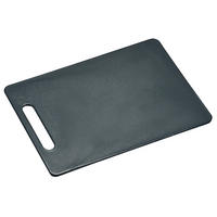 Kesper Schneidbrett grau Kunststoff B/L: ca. 24x34 cm Schneidbrett grau - grau (24,00/34,00cm) - Kesper