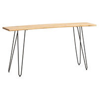Schreibtisch natur B/H/T: ca. 150x75x36 cm Schreibtisch - natur (150,00/75,00/36,00cm) - Wohnling