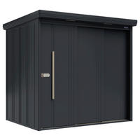 Takubo Gerätehaus Casa anthrazit B/H/L: ca. 220x211x159 cm Casa - anthrazit (159,00/220,00/211,00cm) - Takubo