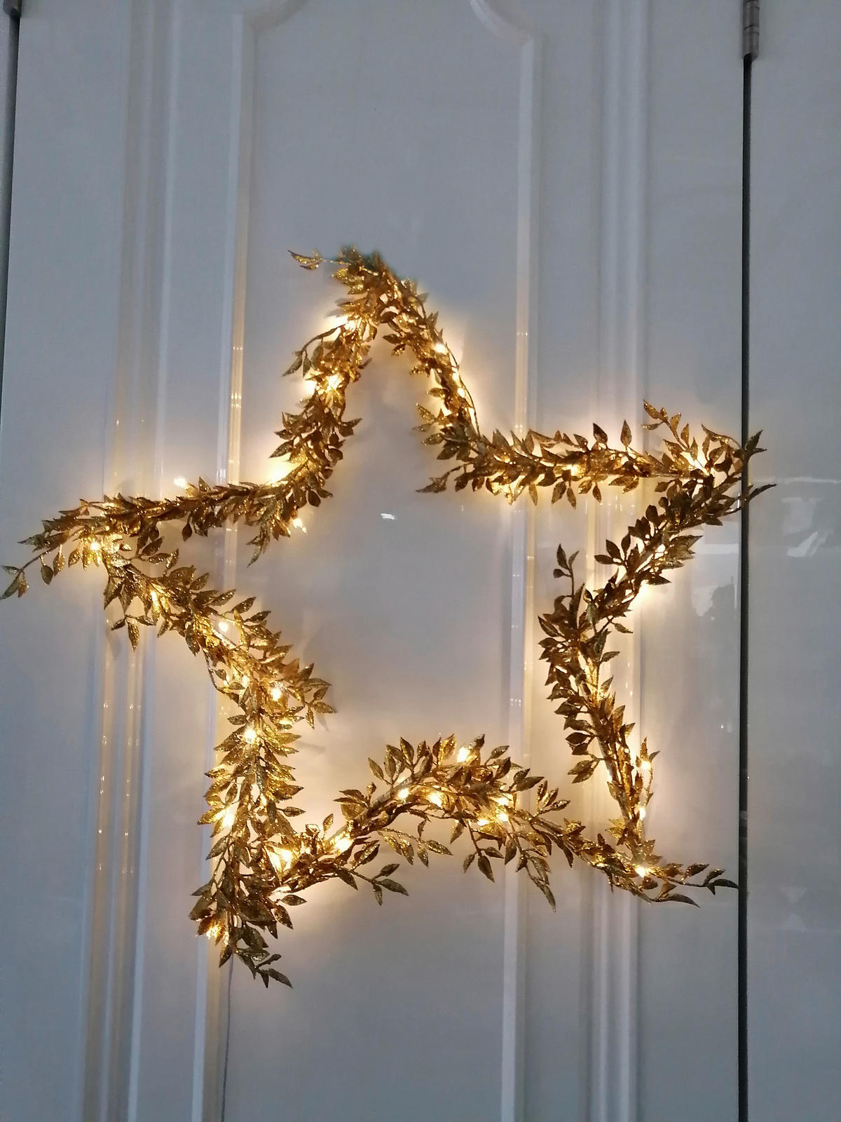 Näve Leuchten LED-Dekoartikel Deko-Stern - gold (50,00/50,00/50,00cm) - Näve Leuchten