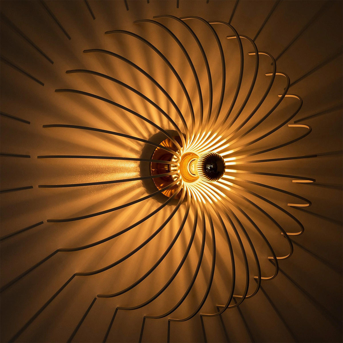 Opviq Wandleuchte weiß Metall B/H/L: ca. 16x56x16 cm E27 1 Brennstellen Aspendos - weiß (16,00/16,00/56,00cm) - Opviq