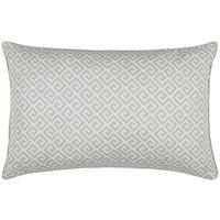 Dekokissen Dekokissen_Outdoor Kreta silber - weiß/silber (45,00/70,00cm) - POCOline