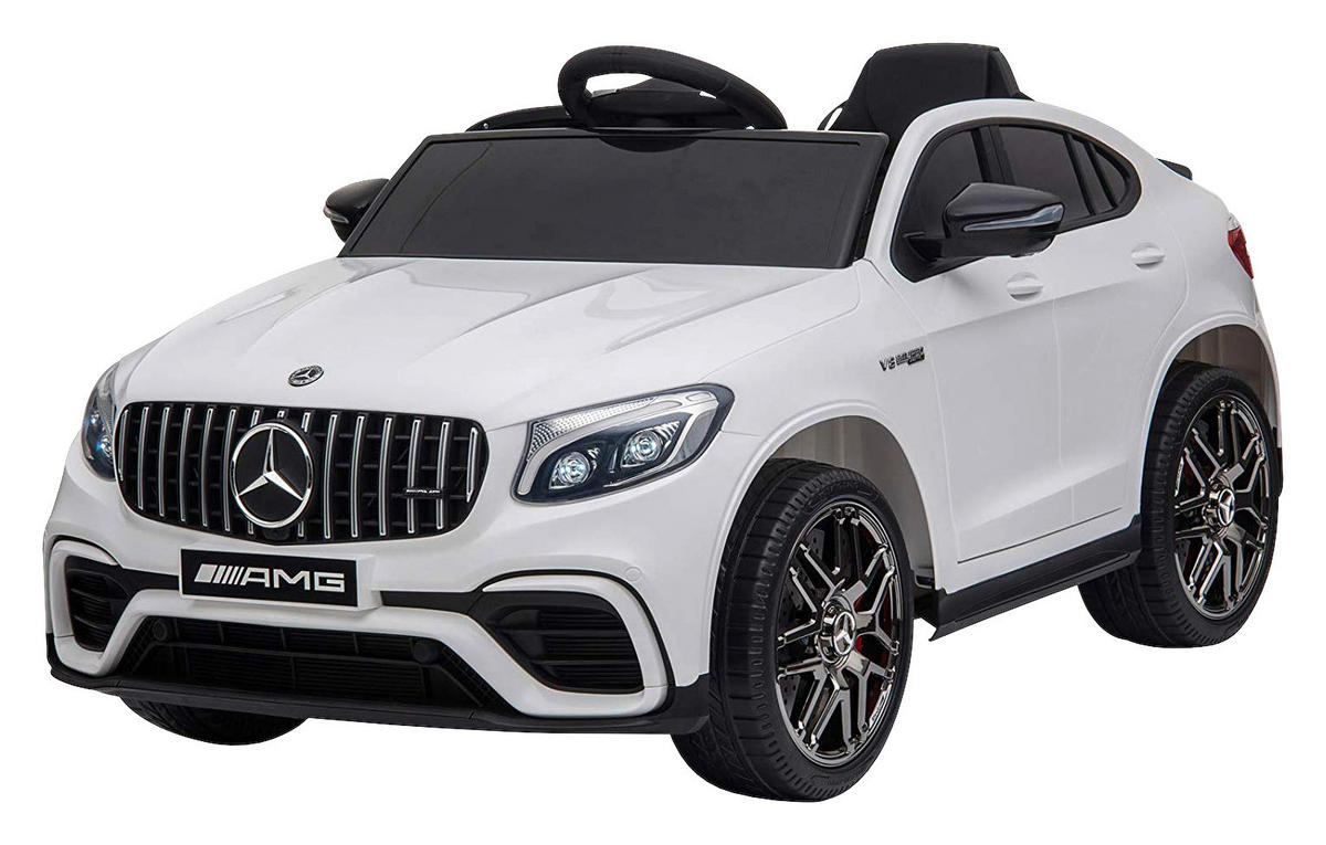 HOMCOM Kinder-Elektroauto weiß B/H/L: ca. 70x55x115 cm Kinder_Elektroauto - weiß (115,00/70,00/55,00cm) - HOMCOM