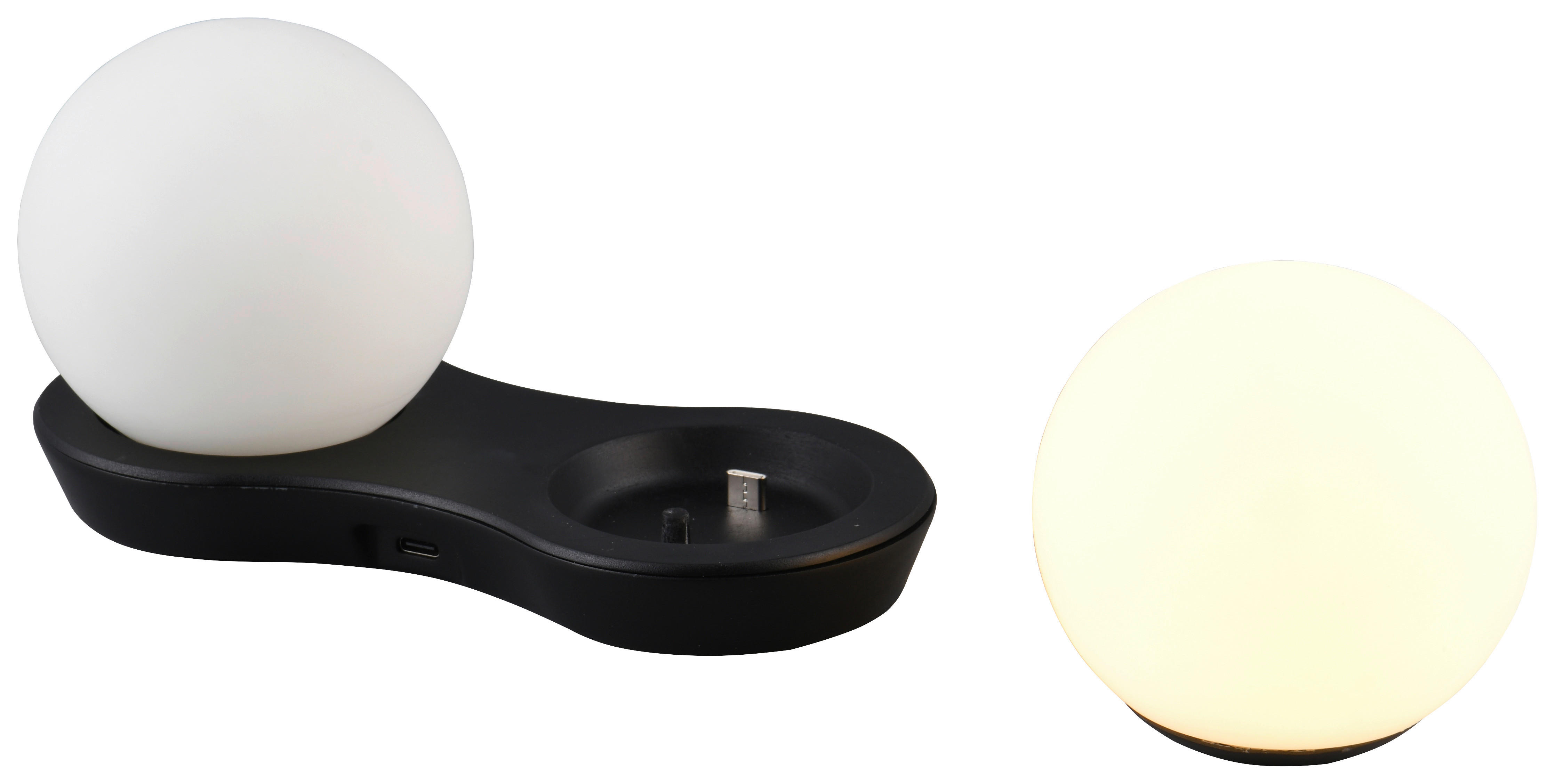 RL LED-Tischleuchte R54532102 weiß L/D: ca. 19x9 cm LED-Akku-Tischleuchte_Lorna_2erSet - weiß (9,00cm) - RL