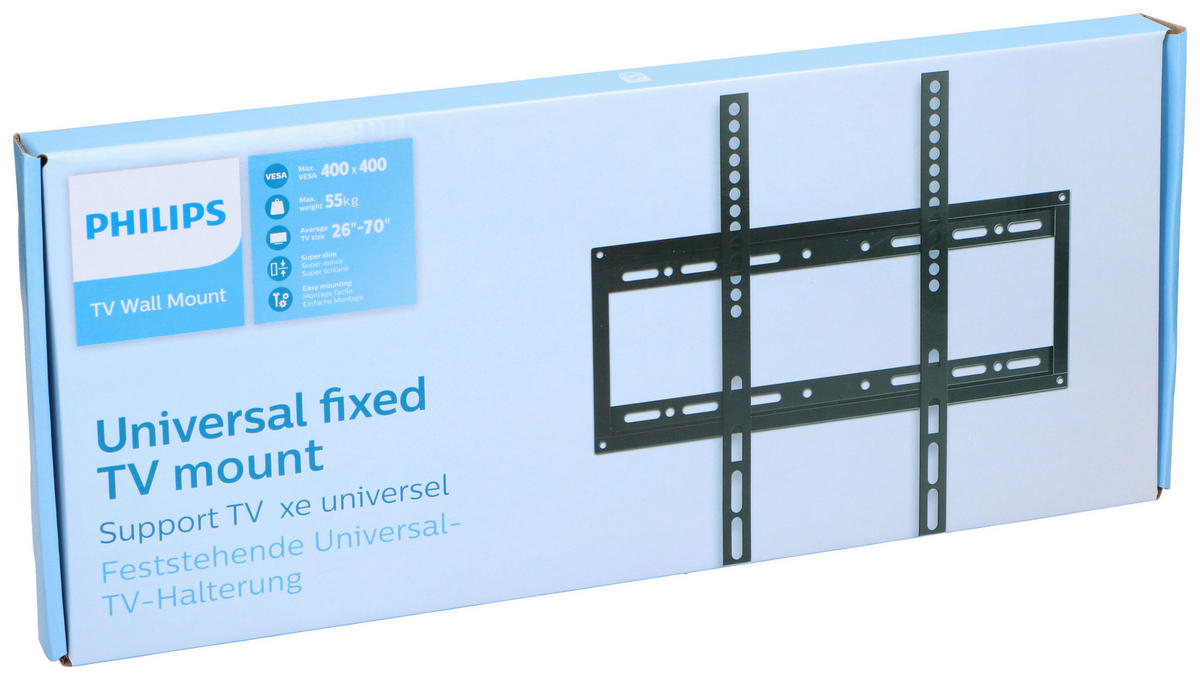 Philips TV-Wandhalterung SQM5226/00 schwarz Universal_TV-Wandhalterung - schwarz - Philips