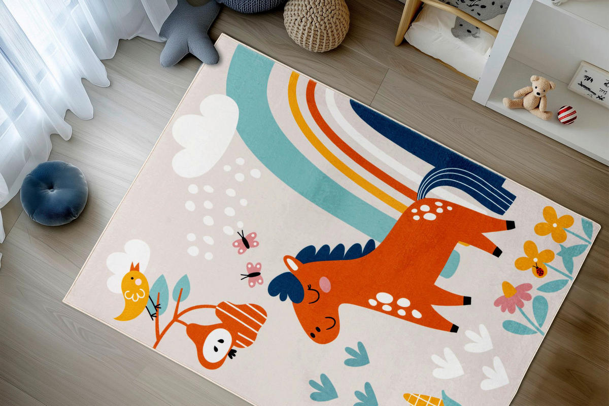 Obsession Teppich Magic Kids ML mehrfarbig B/H/L: ca. 160x16x230 cm Magic Kids ML - mehrfarbig (230,00/160,00/16,00cm) - Obsession