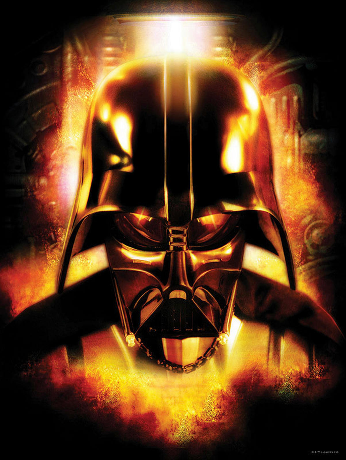 Komar Poster Star Wars Classic Vader Head Star Wars B/L: ca. 30x40 cm Star Wars Classic Vader Head - (30,00/40,00cm) - Komar