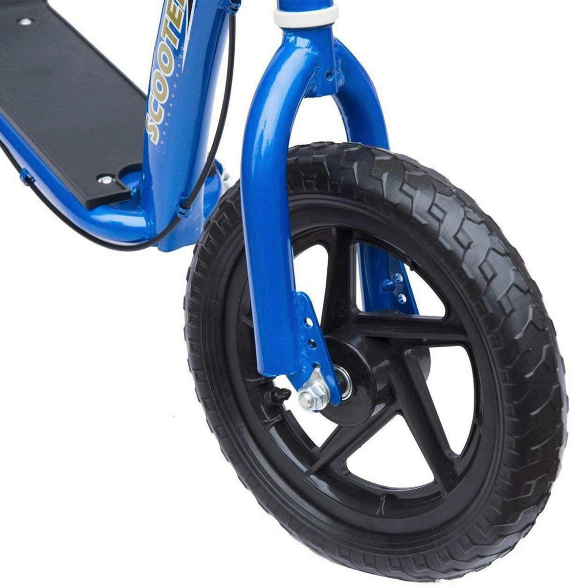 HOMCOM Kinderroller blau Kinderroller - blau (120,00/52,00/88,00cm) - HOMCOM
