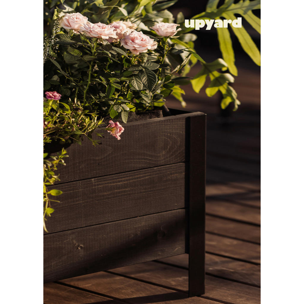 Thumbnail - UPYARD Hochbeet MODERN schwarz Holz B/H/L: ca. 36x32x36 cm
