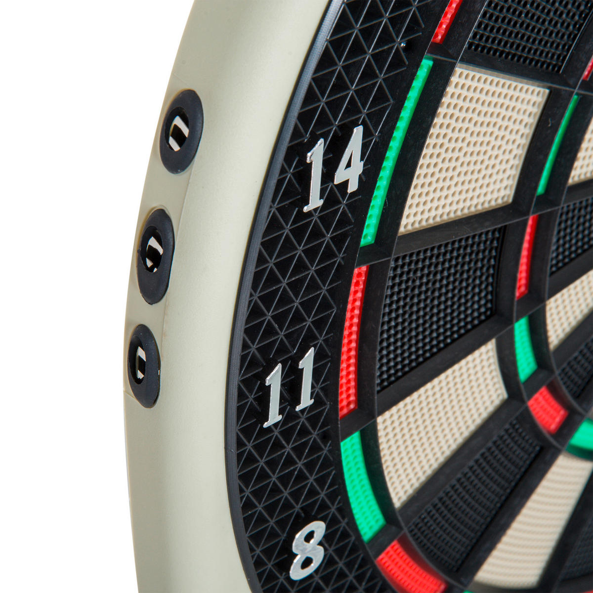 HOMCOM elektrisches Dartboard B/H/T: ca. 44x50x3,2 cm Elektronische_Dartboard - schwarz (44,00/50,00/3,20cm) - HOMCOM
