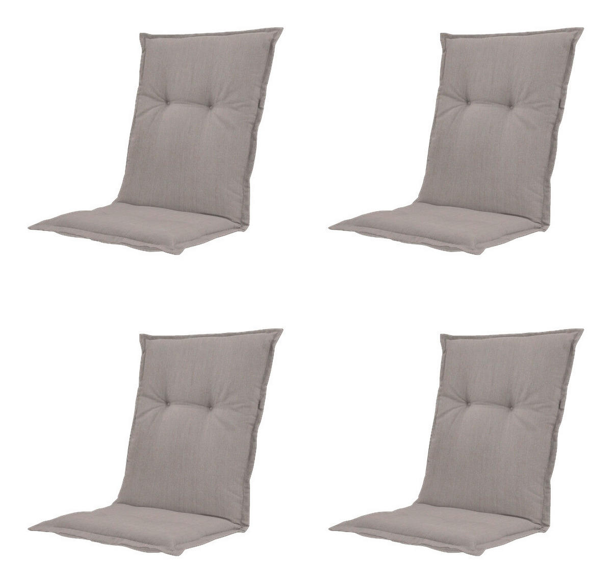 Madison Auflagen Set Basic Basic - taupe (105,00/50,00/2,40cm) - Madison