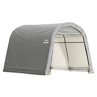 ShelterLogic Gartenhaus Shed-in-a-Box grau B/H/L: ca. 300x240x300 cm Shed-in-a-Box - grau (300,00/300,00/240,00cm) - ShelterLogic