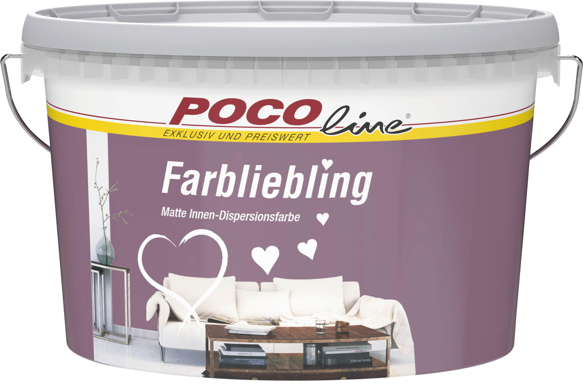 POCOline Raumfarbe Farbliebling Tasmanien ca. 2,5 l Farbliebling - Tasmanien (2,50l) - POCOline