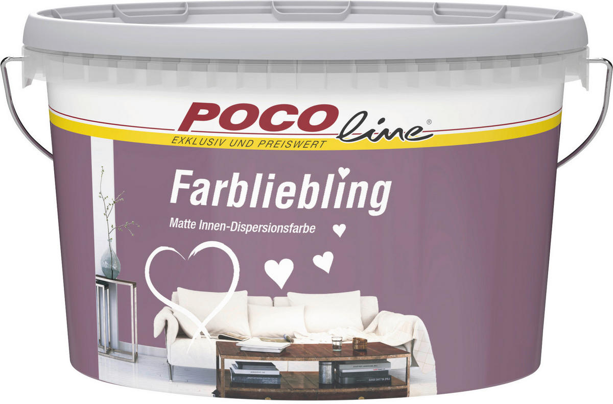 POCOline Raumfarbe Farbliebling Tasmanien ca. 2,5 l Farbliebling - Tasmanien (2,50l) - POCOline