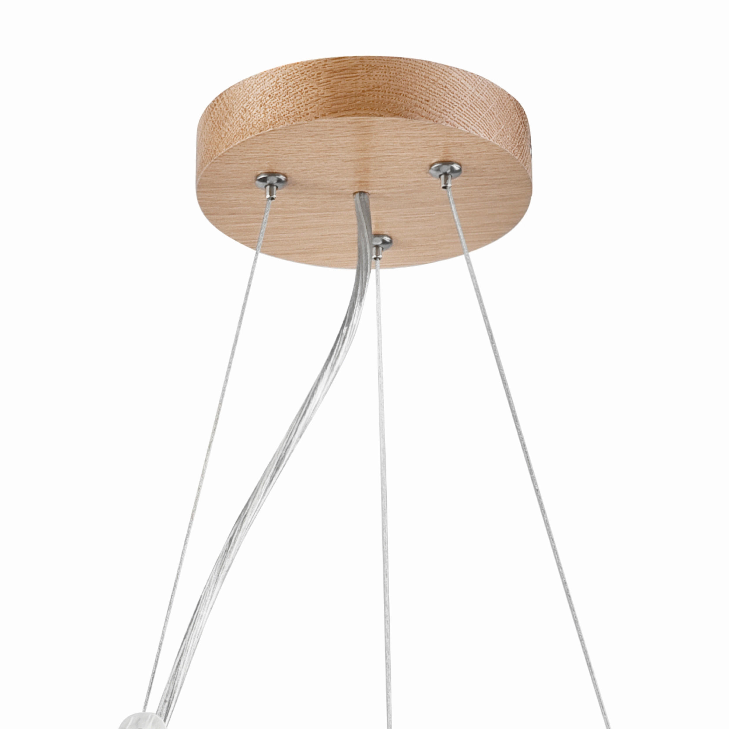 Lamkur Deckenleuchte weiß Holz Glas B/H/L: ca. 38x80x38 cm E27 2 Brennstellen EVELINE - weiß (38,00/38,00/80,00cm) - Lamkur