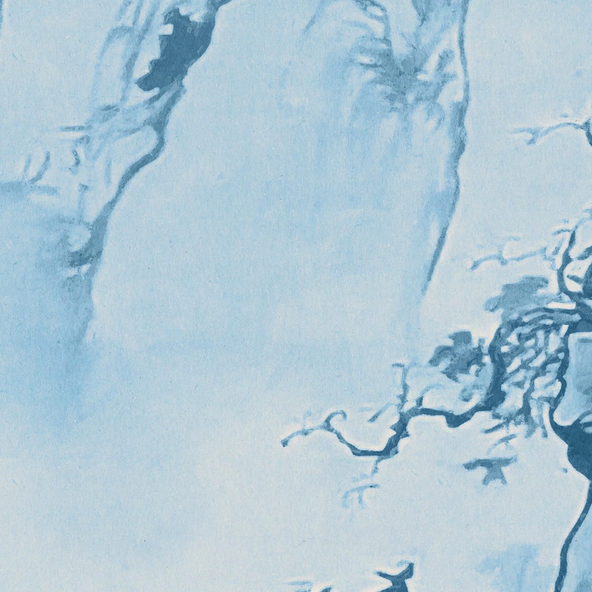 Komar Fototapete Blue China B/L: ca. 200x280 cm Blue China - (200,00/280,00cm) - Komar