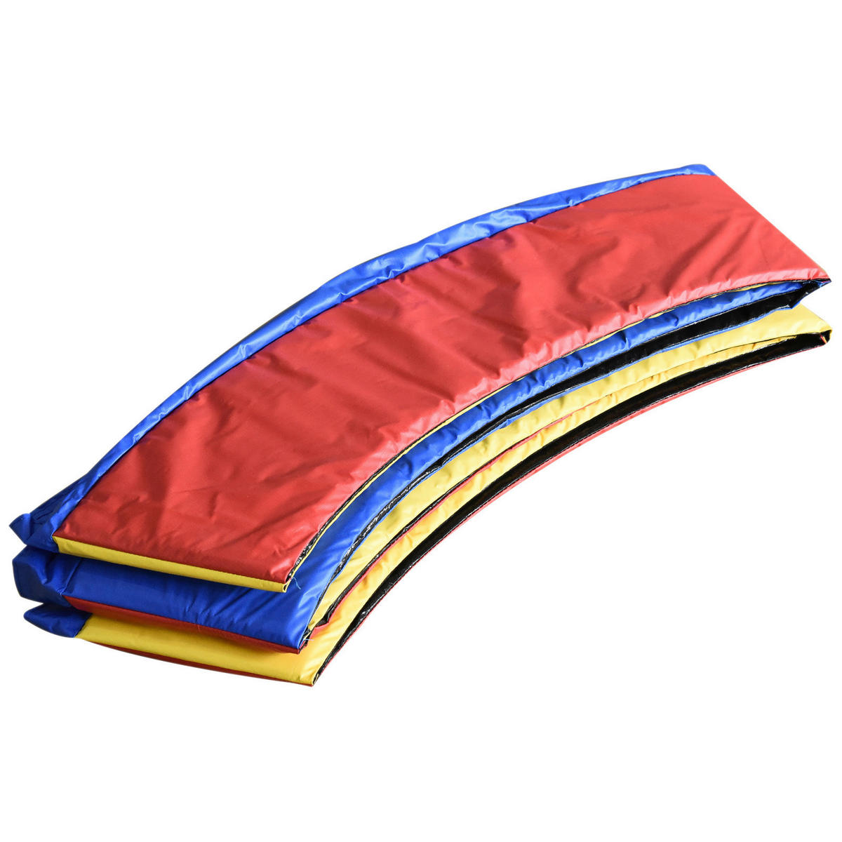 HOMCOM Randabdeckung für Trampoline für Trampoline gelb H/D: ca. 1,5x305 cm für Trampoline - blau/gelb (305,00/1,50cm) - HOMCOM