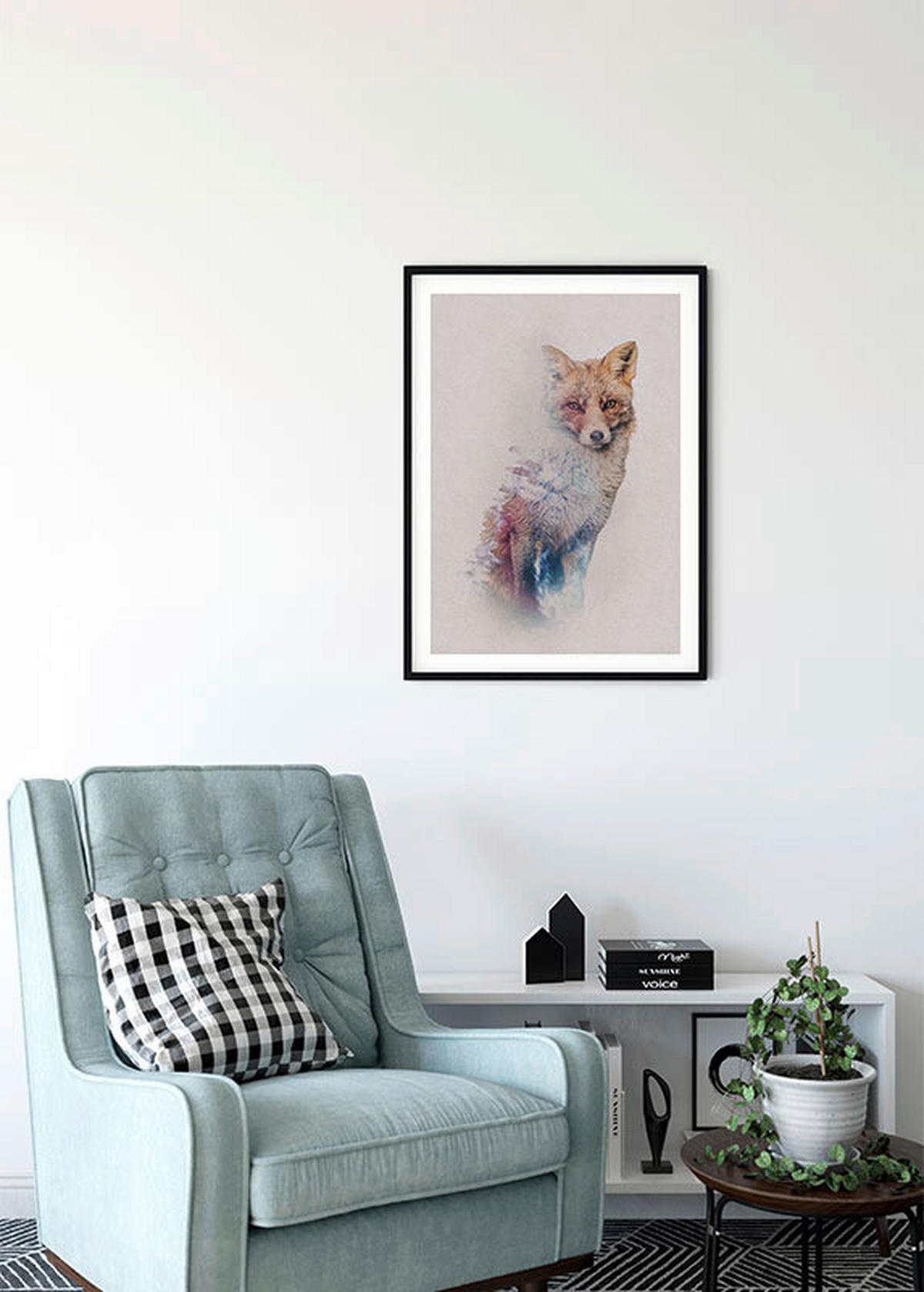 Komar Poster Animals Forest Fox Waldtiere B/L: ca. 30x40 cm Animals Forest Fox - (30,00/40,00cm) - Komar