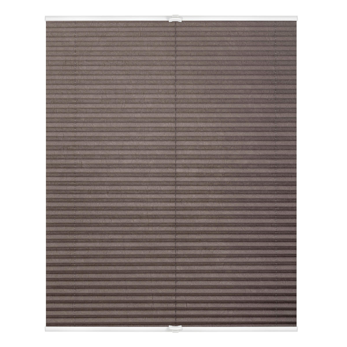 Spannplissee taupe B/L: ca. 50x130 cm Plissee_Klemmfix - taupe (50,00/130,00cm) - LICHTBLICK
