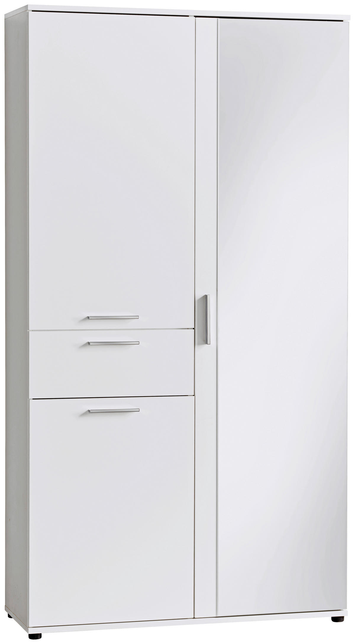 Mehrzweckschrank Kreta 9 weiß B/H/T: ca. 99x184x35 cm Kreta 9 - weiß (99,00/184,00/35,00cm)