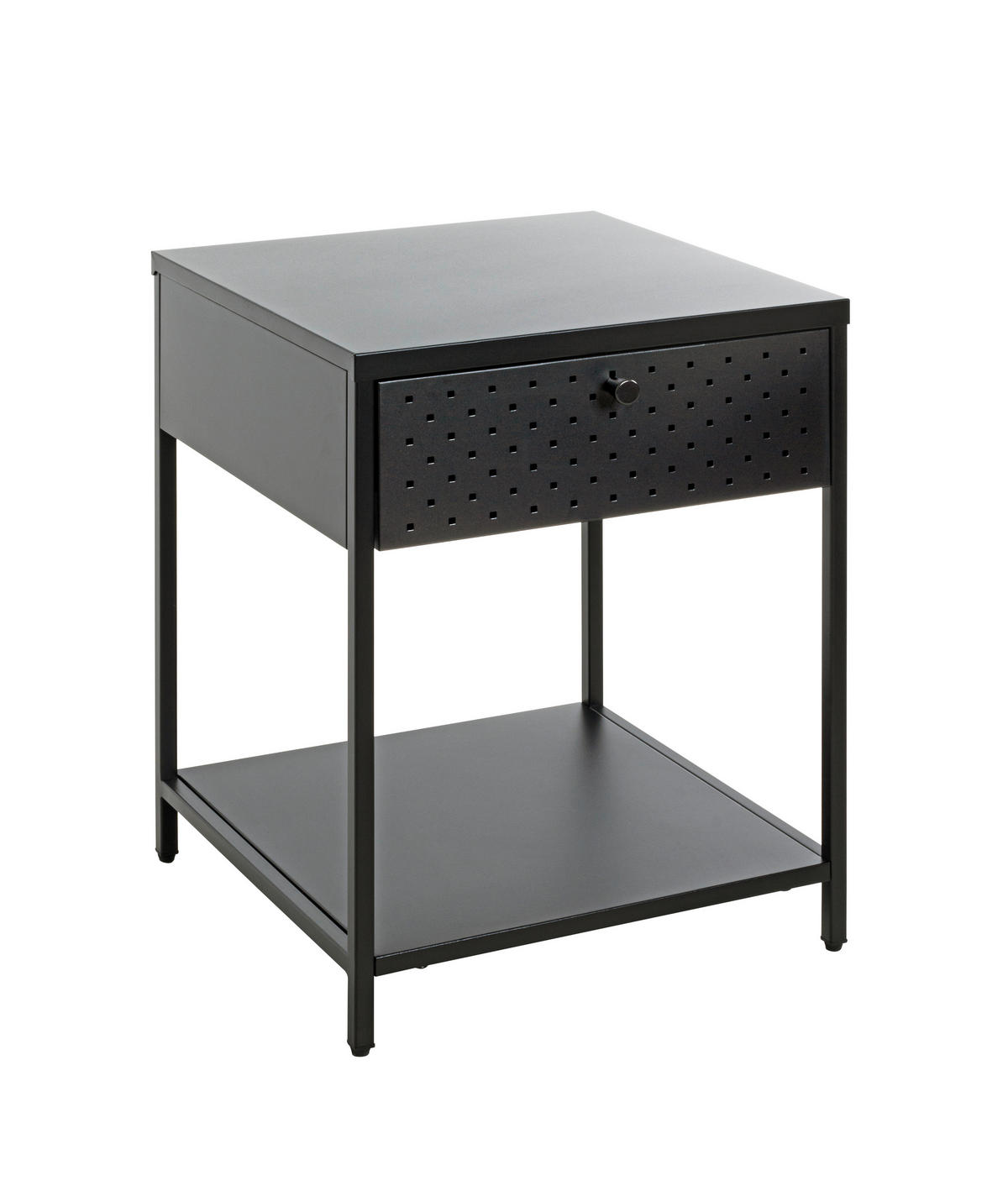 Beistelltisch  schwarz B/H/T: ca. 40x53x40 cm Houston_10_Beistlltisch 52547 - schwarz (40,00/53,00/40,00cm)