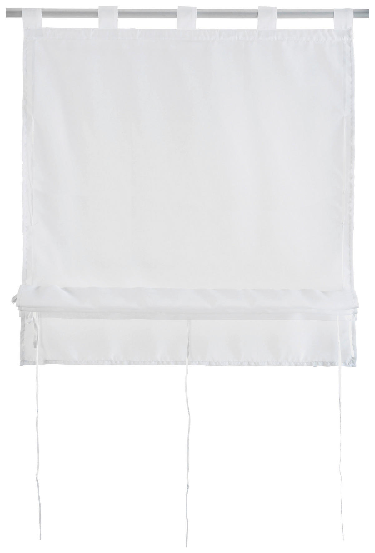 Bändchenrollo Nouveau weiß B/L: ca. 80x140 cm Nouveau - weiß (80,00/140,00cm) - POCOline