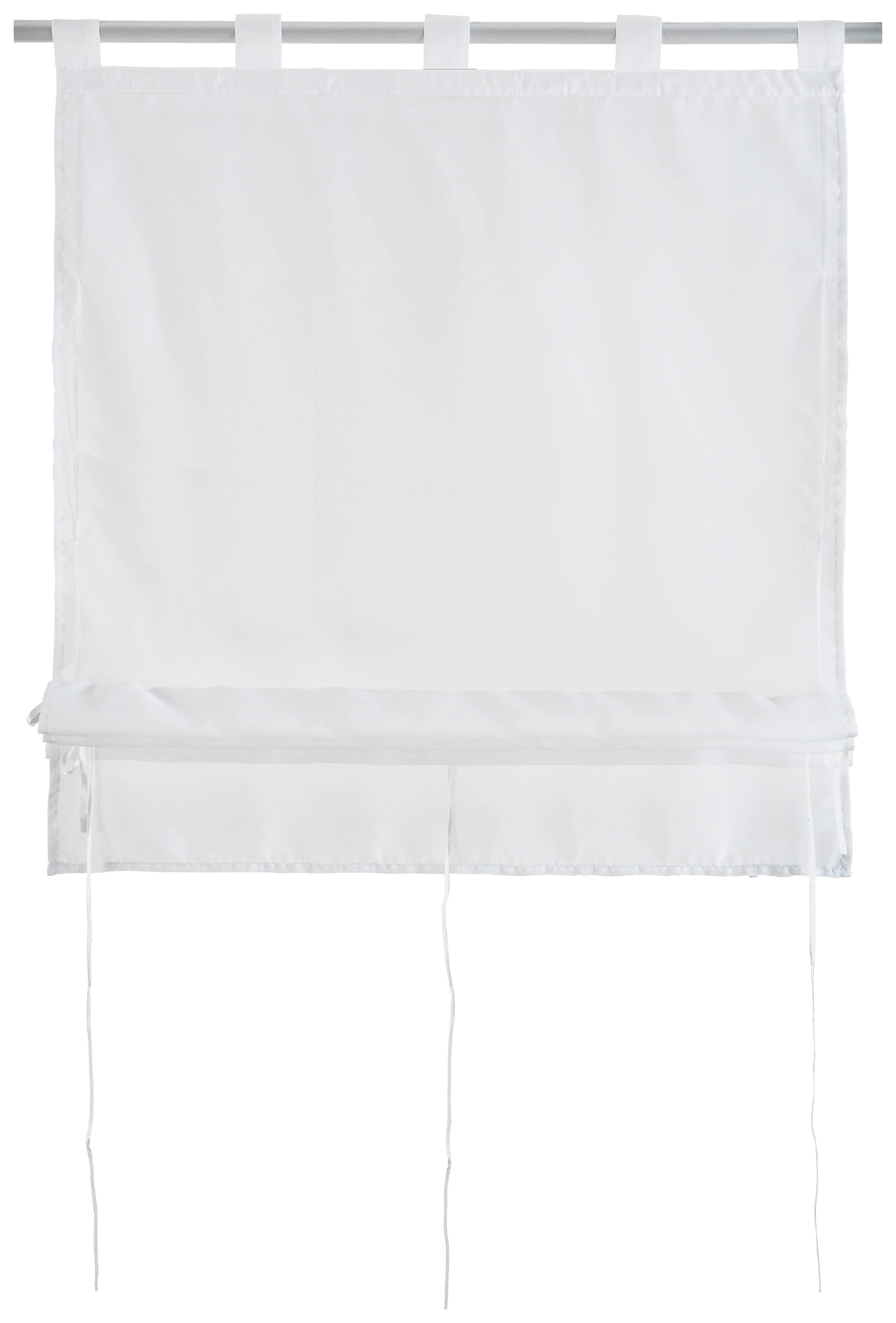 Thumbnail - POCOline Bändchenrollo Nouveau weiß B/L: ca. 80x140 cm