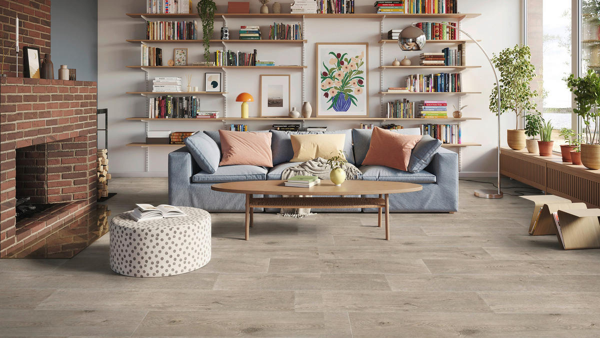Vinylboden Iconik rustikal Eiche grau B: ca. 400 cm pro m² Iconik - rustikal (400,00cm)
