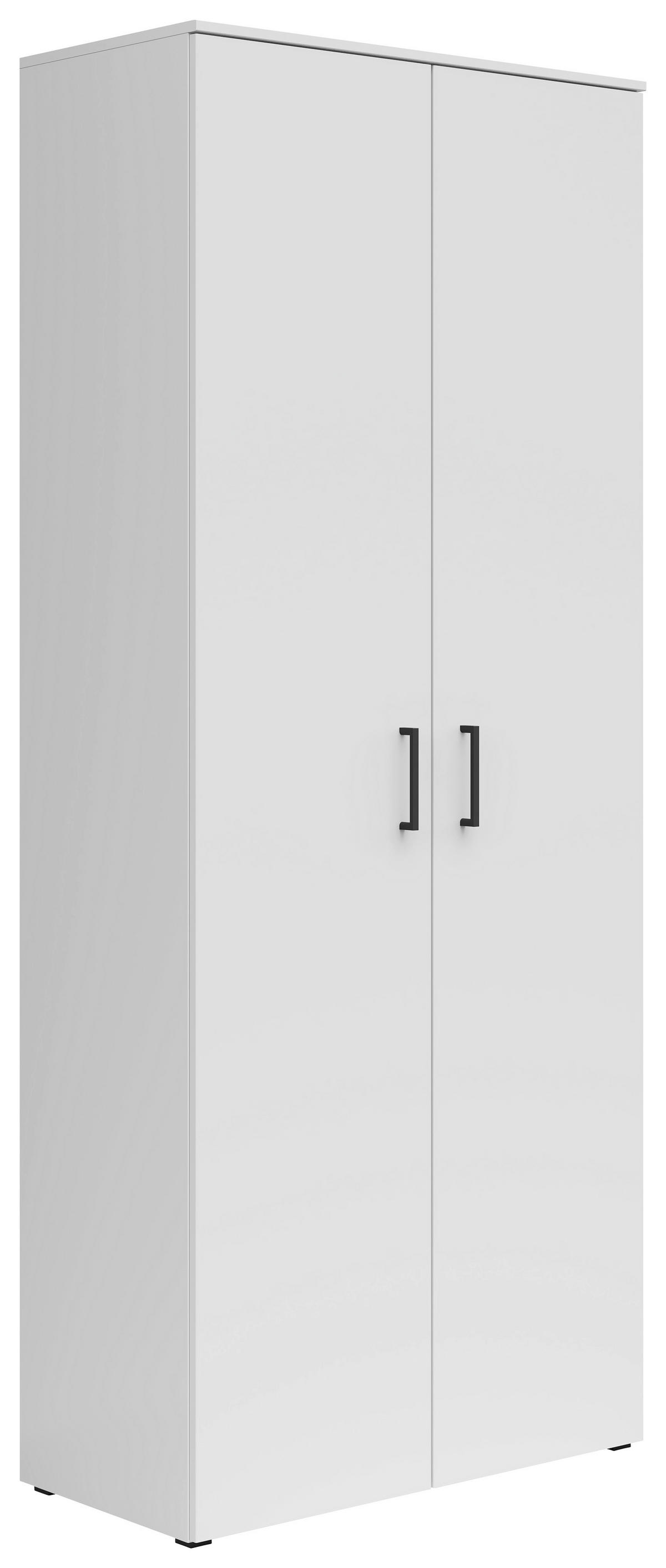 Schrank Multi-Stauraum Typ 38 weiß B/H/T: ca. 80x195x40 cm Multi-Stauraum Typ 38 - weiß (80,00/195,00/40,00cm)