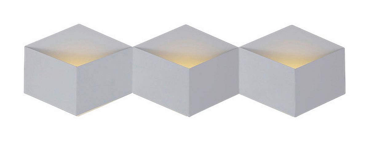 Spot-Light Wandleuchte 9950302 LED-Wandleuchte_Cube - grau (7,50/66,00/19,00cm) - Spot-Light