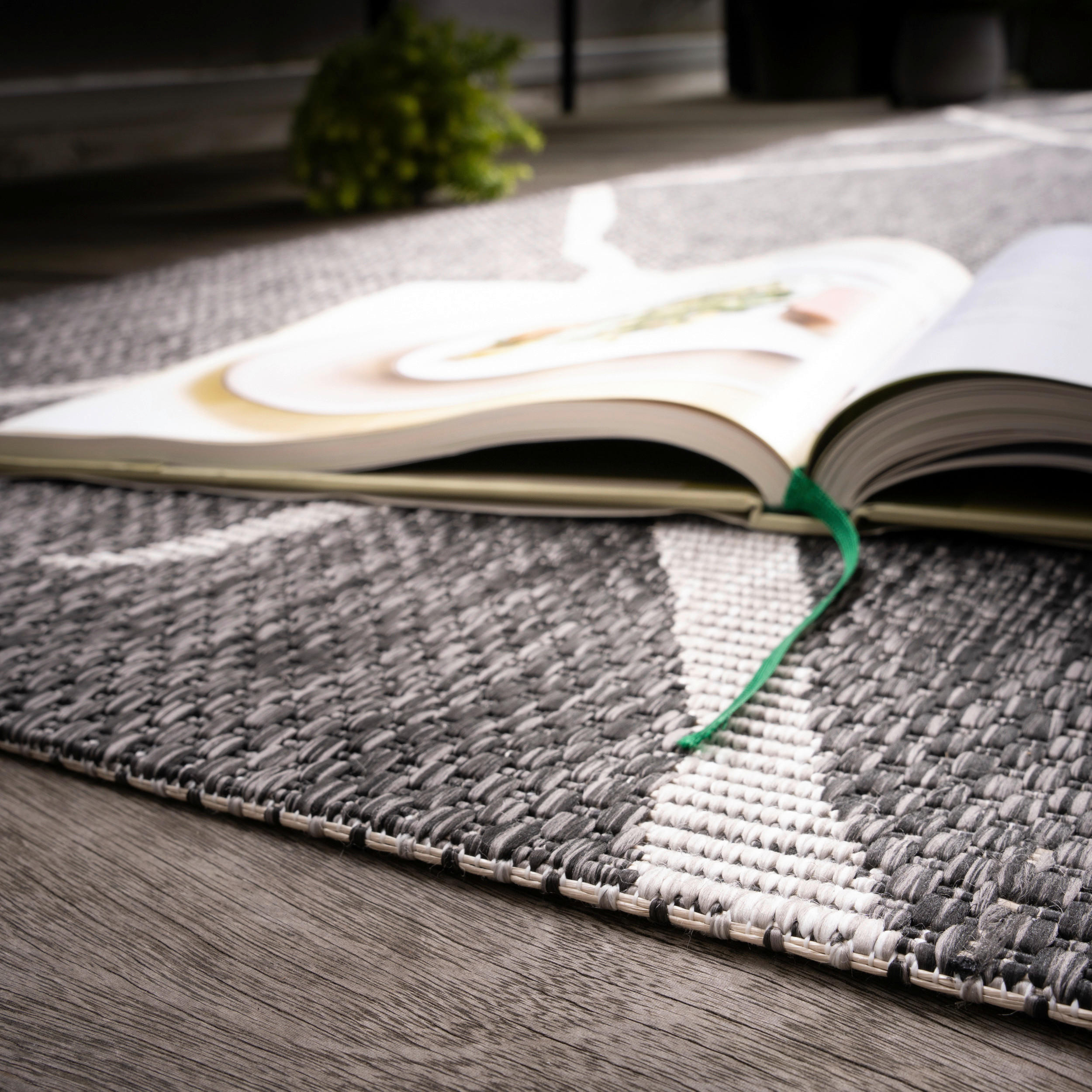 Thumbnail - Obsession Teppich My Twilight grau B/H/T/L/D: ca. 160x0,7x0x230x0 cm