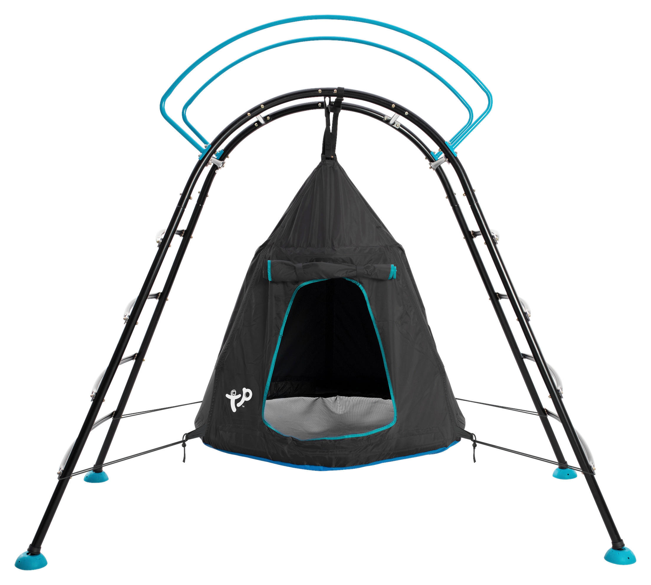 TP Toys Klettergerüst UFO schwarz B/H/T: ca. 217x201x122 cm UFO - blau/schwarz (217,00/201,00/122,00cm) - TP Toys